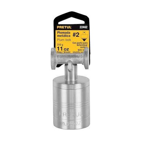 PLOMO METÁLICO 2 11 oz. PRETU