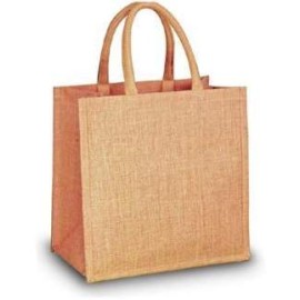 BOLSA DE YUTE MEDIANA CON ASAS ACOLCHONADAS 30 X 20 CM